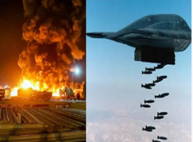 अमेरिकेचा इराणवर मोठा हल्ला: B-2 स्टील्थ बॉम्बर्सने गुप्त बंकर उद्ध्वस्त, तेहरान हादरले!